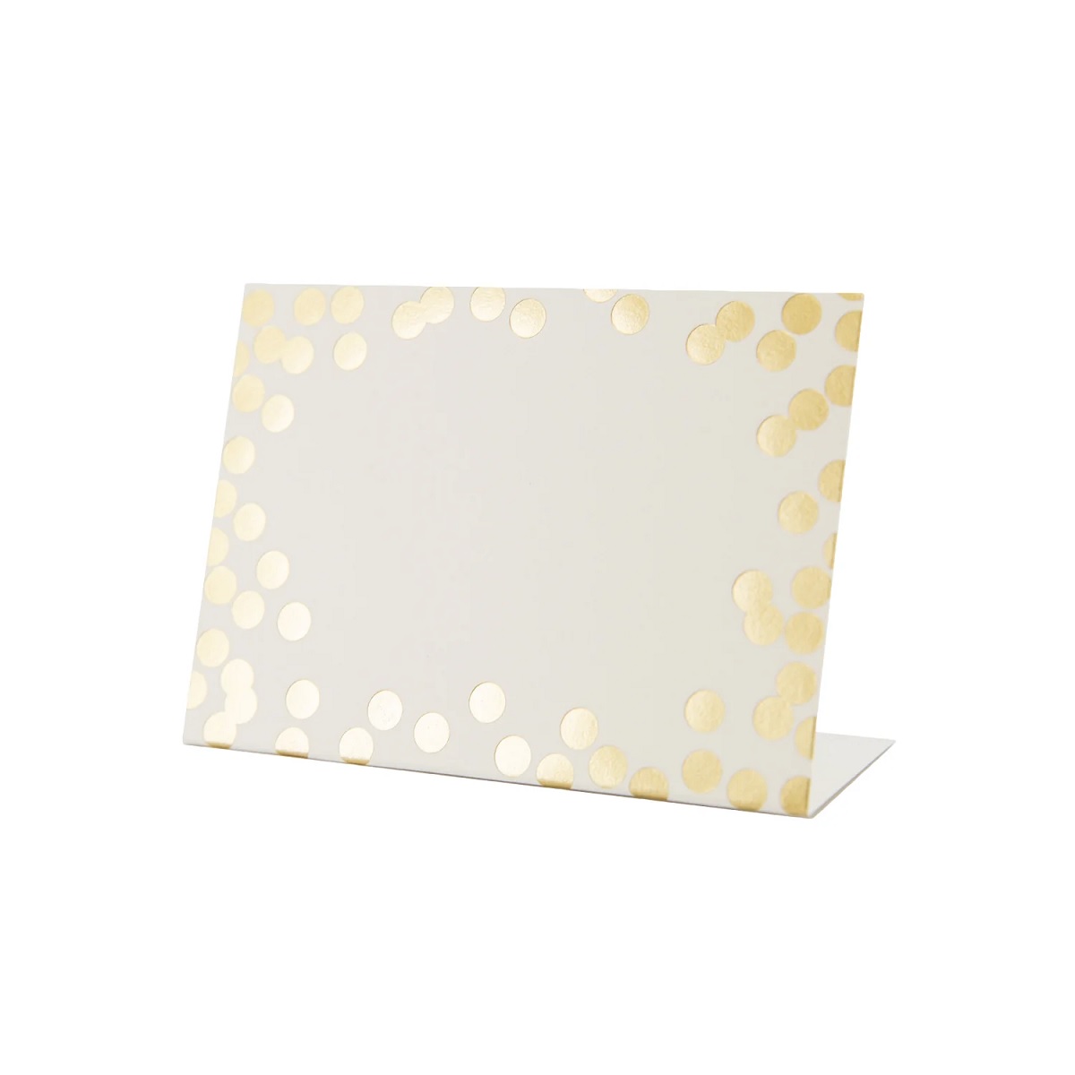 Hester & Cook Gold Foil Confetti Place Cards