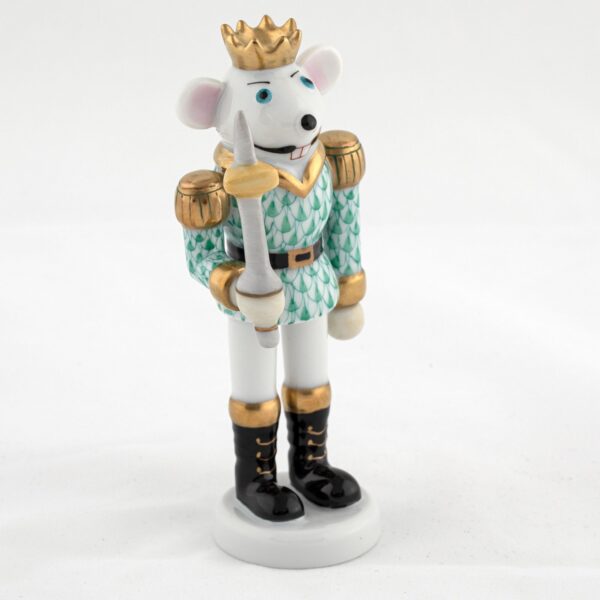 Herend Mouse King Nutcracker - Green