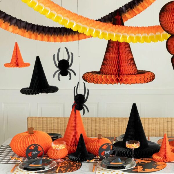 Hester & Cook Honeycomb Pumpkin Set of 3