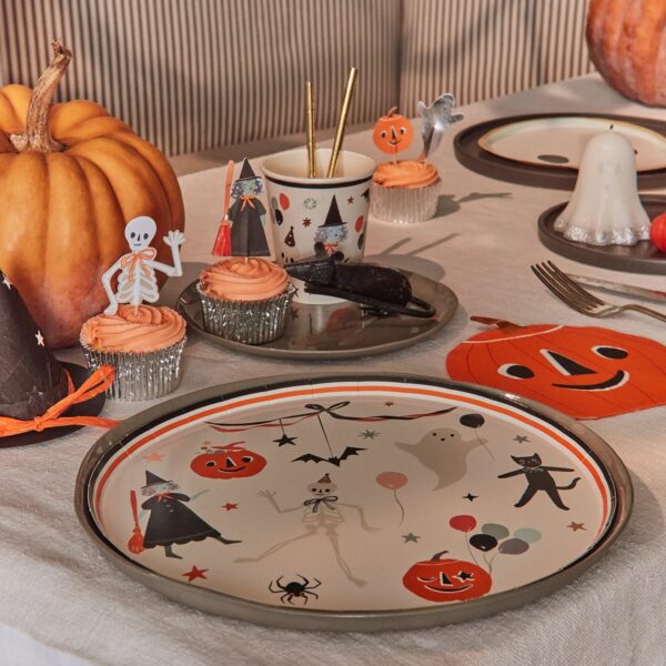 Meri Meri It's Halloween Paper Dinner Plates