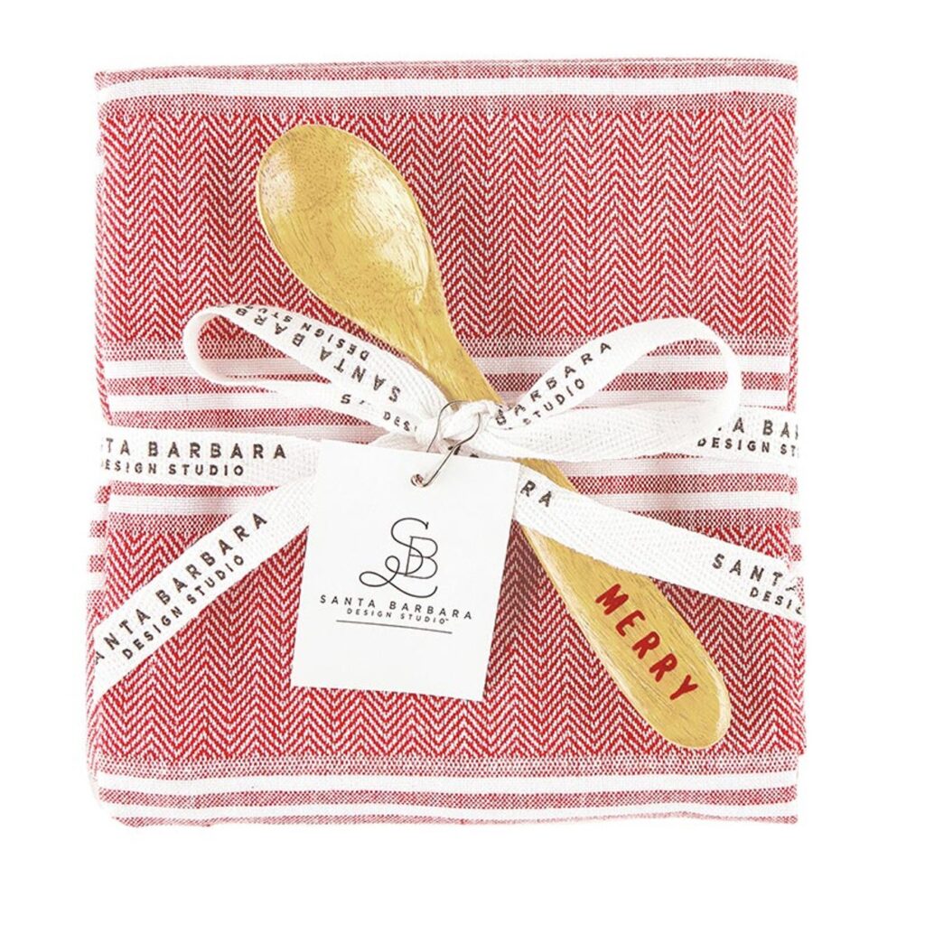 Face to Face Towel + Spoon Set - Merry Face to Face Towel + Spoon Set - Merry