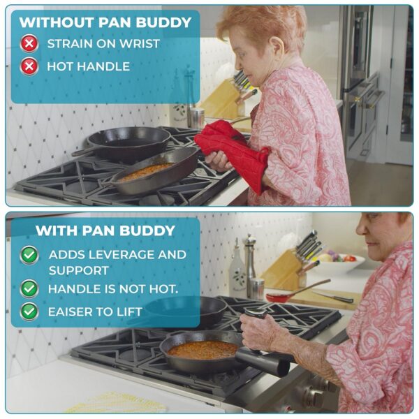 Pan Buddy - Vertical Attachment for Pan Handle