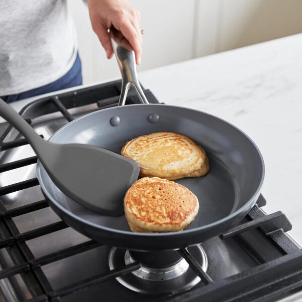 GreenPan Platinum Silicone Solid Turner - Charcoal Grey