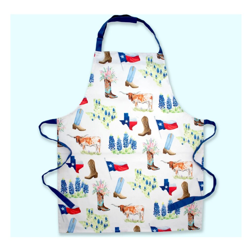 Taylor Paladino Texas Toile Apron