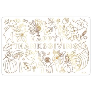 Meri Meri Thanksgiving Coloring Placemats