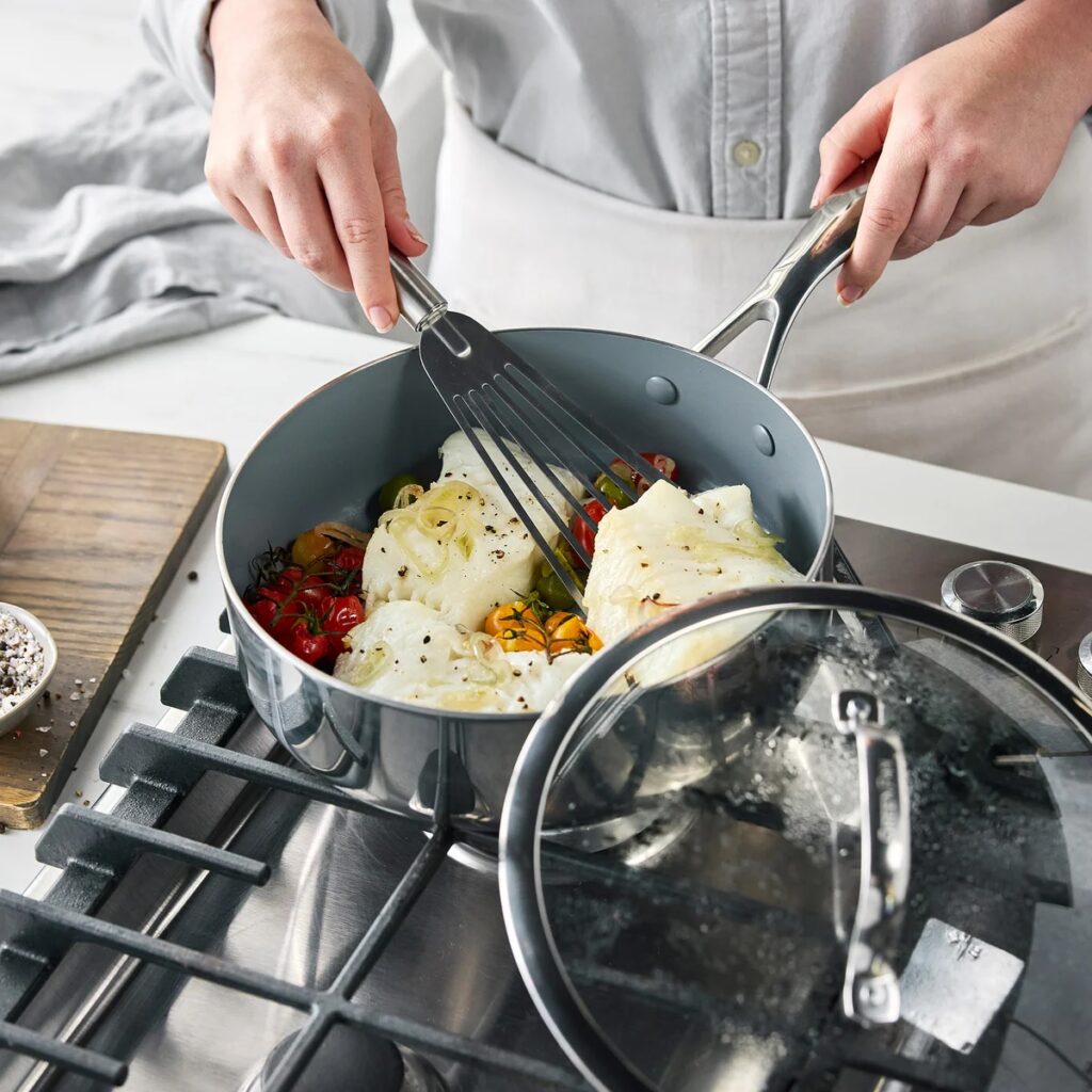 GreenPan Valencia Pro Stainless Steel 10 Piece Cookware Set