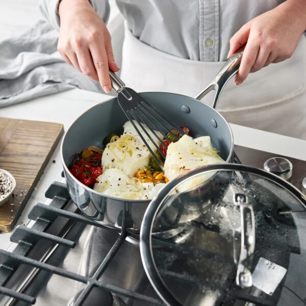 GreenPan Valencia Pro Stainless Steel 10 Piece Cookware Set