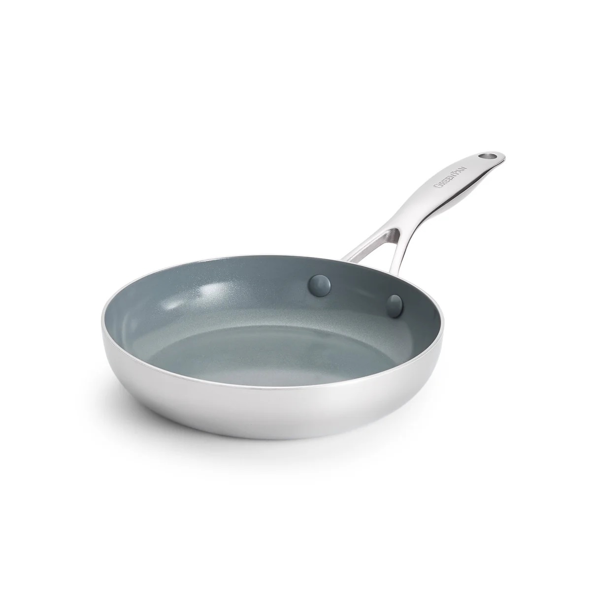 GreenPan Valencia Pro Stainless Steel 8 Inch Frypan | Berings