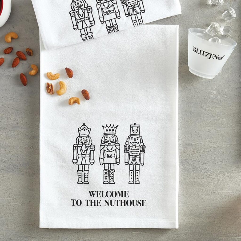 Holiday Towel - Welcome To The Nuthouse
