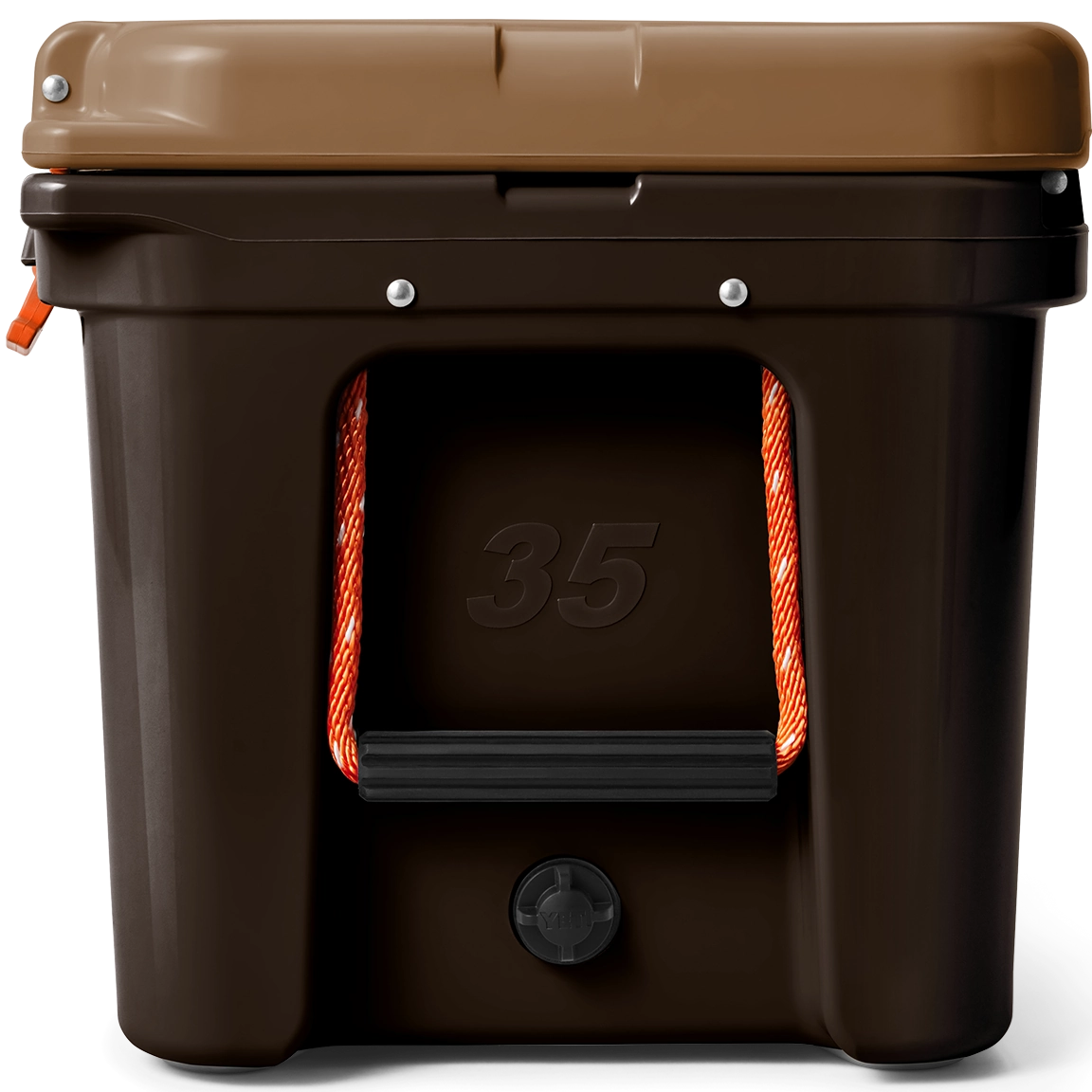 zero glande TV 1800 ダークブラウン Yeti Tundra 35 Hard Cooler - Wetlands Brown | Berings
