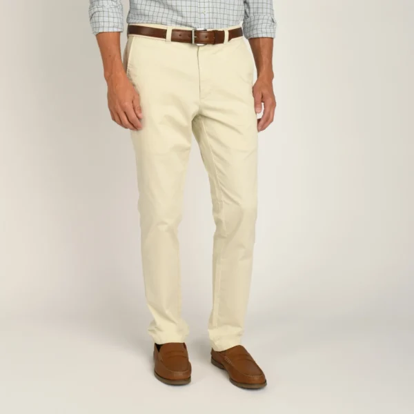 Duck Head Slim Fit Gold School Chino - Stone2
