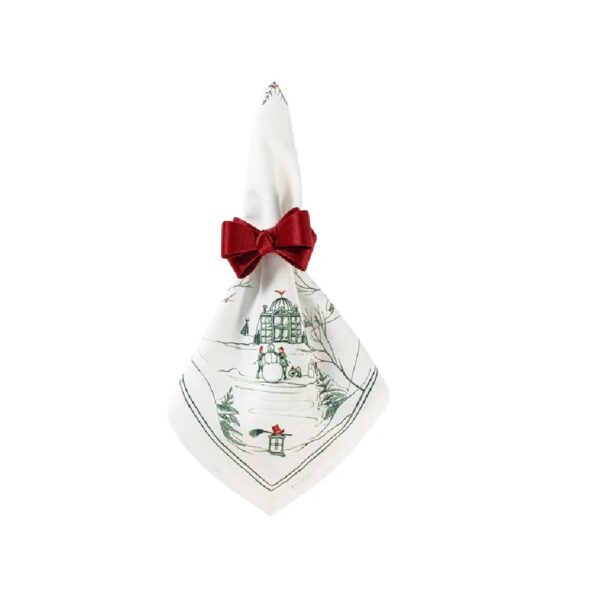 Juliska Country Estate Winter Frolic Napkin - Evergreen