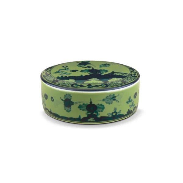 Ginori1735 Oriente Italiano Trinket Box - Malachite