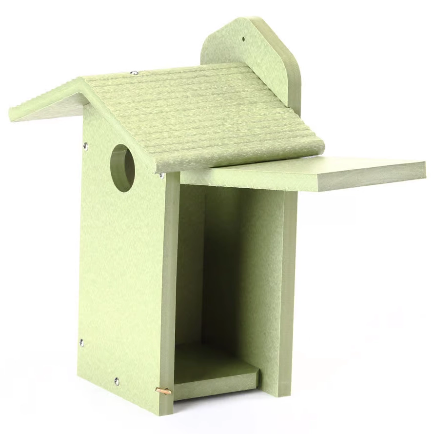 Green Solutions Bluebird House - Green Recycled Plastic2