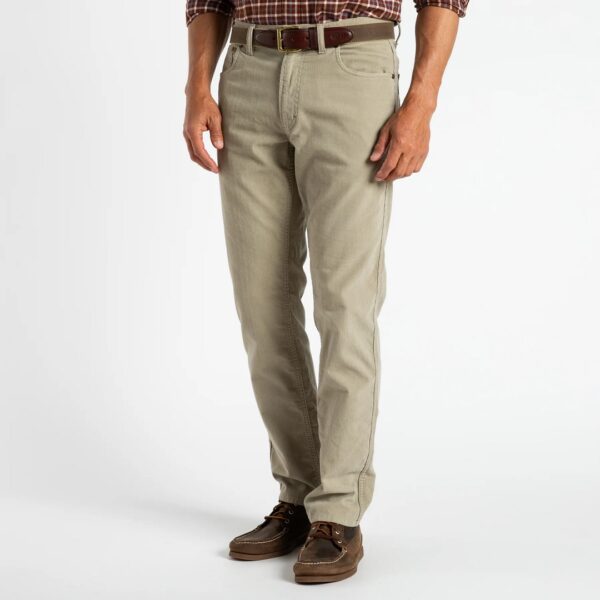 Duck Head Holston Corduroy Five-Pocket Pants - Khaki