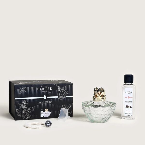 Kali Clear Lamp Gift Set with Vanilla Magnificence