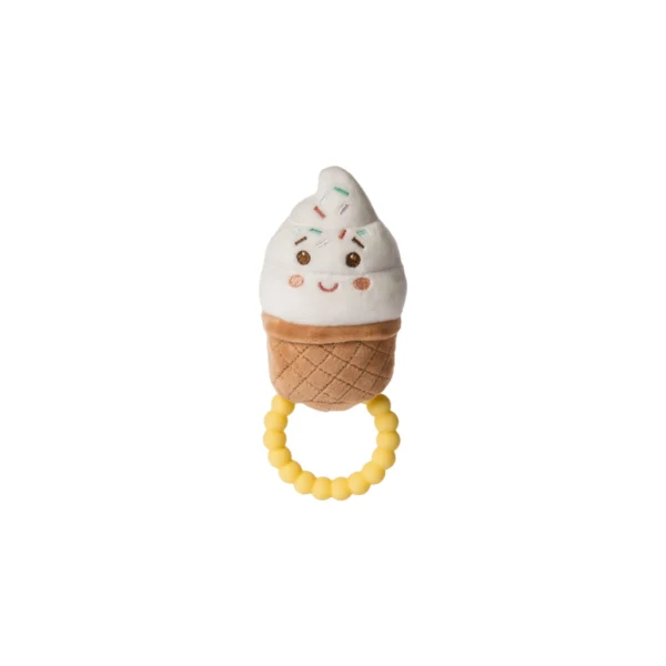 Sweet Soothie Sprinkly Ice Cream Teether Rattle
