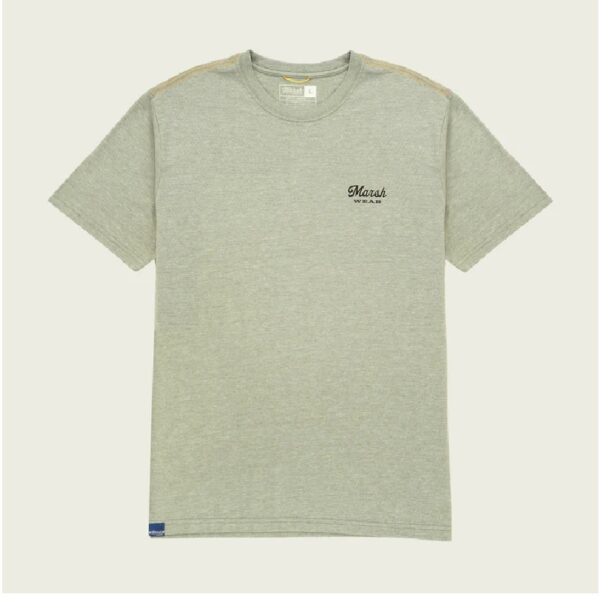 Marsh Wear Paddling Short Sleeve T- Shirt - Fossil Heather