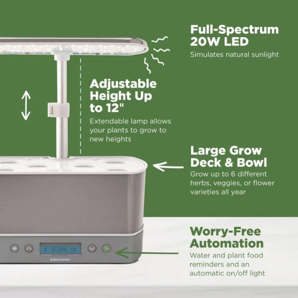 AeroGarden Harvest Elite Garden Grow System