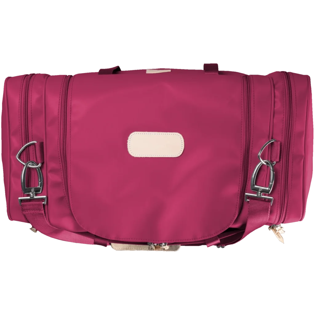 Jon Hart Medium Square Duffel - Berry2