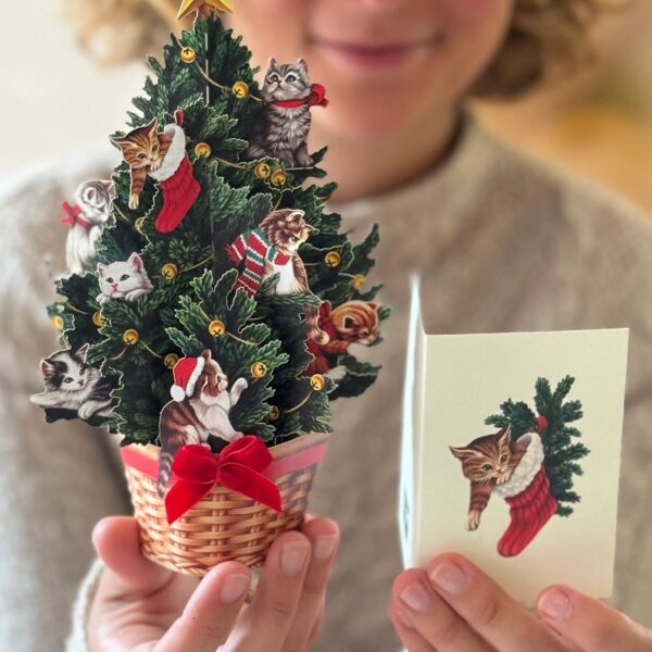 Mini Meowy Christmas Tree