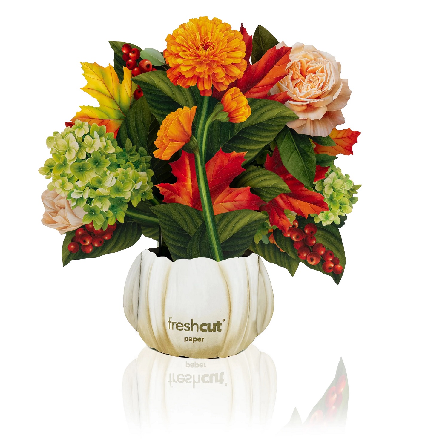 Paper Mini Pumpkin Spice Bouquet