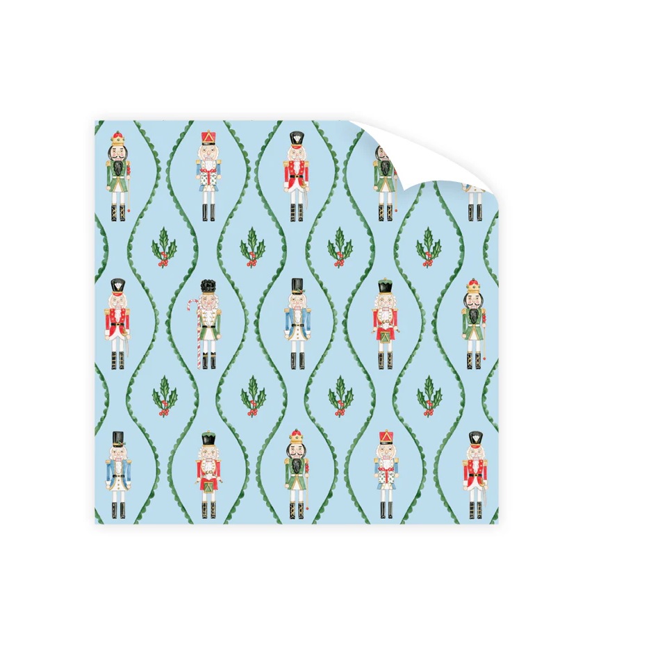 Dogwood Hill Classic Nutcrackers Wrapping Paper Roll