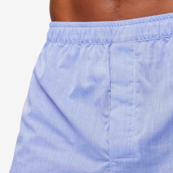 Amalfi Cotton Modern Fit Batiste Boxers - Mid Blue
