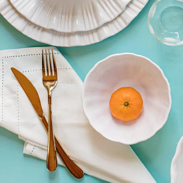 Vietri Bari White Cereal Bowl