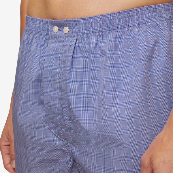 Derek Rose Felsted 3 Cotton Classic Fit Boxers - Mid Blue
