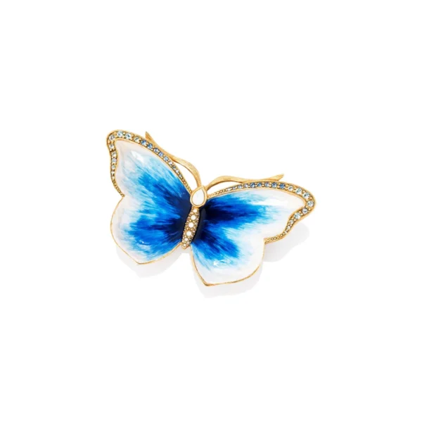 Jay Strongwater Juliet Butterfly Trinket Tray2