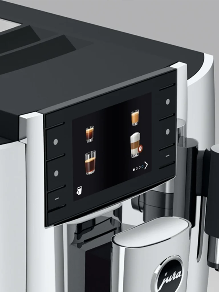 Jura E8 Coffee Machine - Chrome4