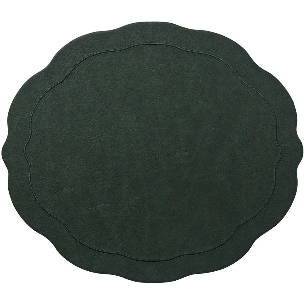 Kim Seybert Tailored Placemat - Hunter Green