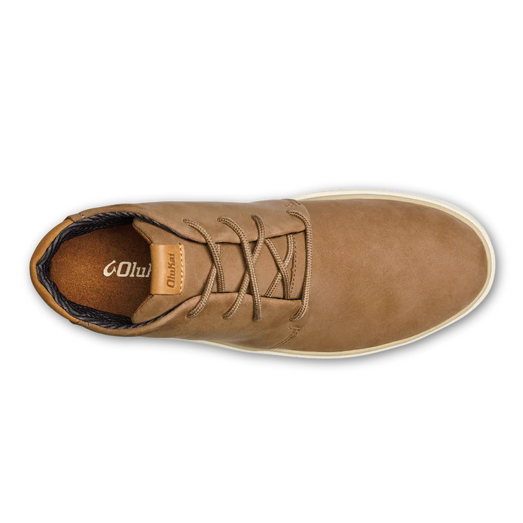 OluKai Men’s Tan papaku ‘ili boots, waterproof leather NEW Papakū  main image 4