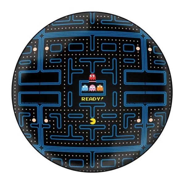 Pac-Man Barstool 30in Chrome2