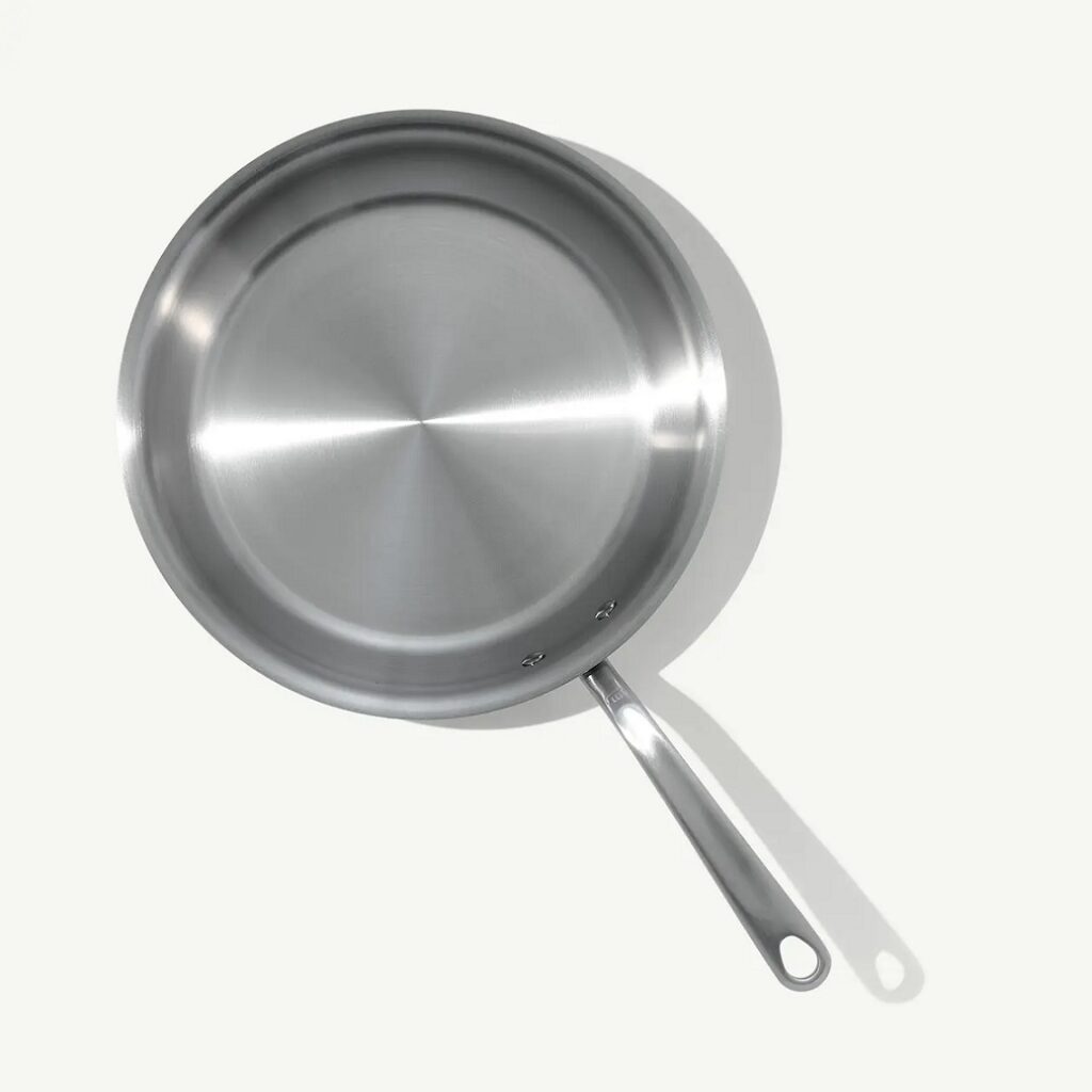 Made In Stainless Clad Frying Pan 12"