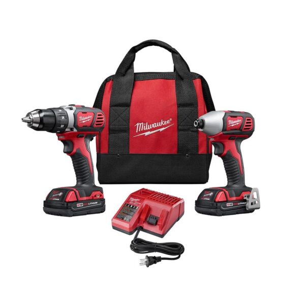 Milwaukee M18 Cordless Lithium-Ion 2-Tool Combo Kit