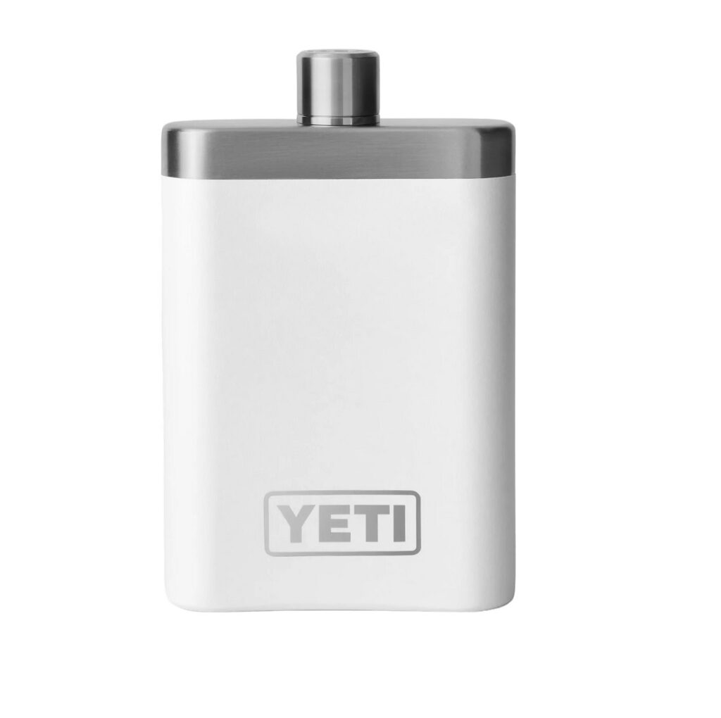 Yeti Flask with Funnel - White