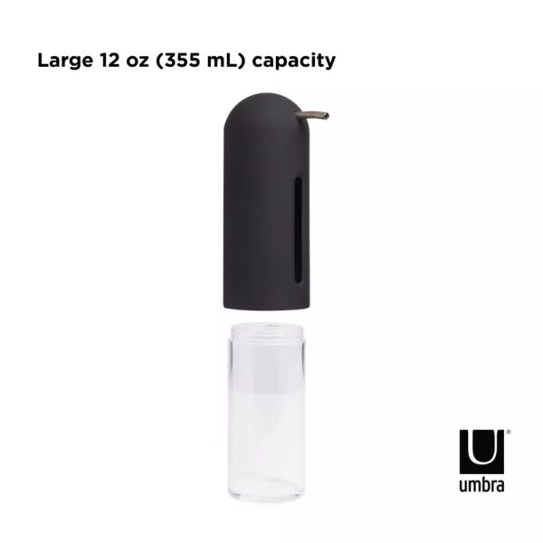 Umbra 12oz Penguin Soap Pump - Black