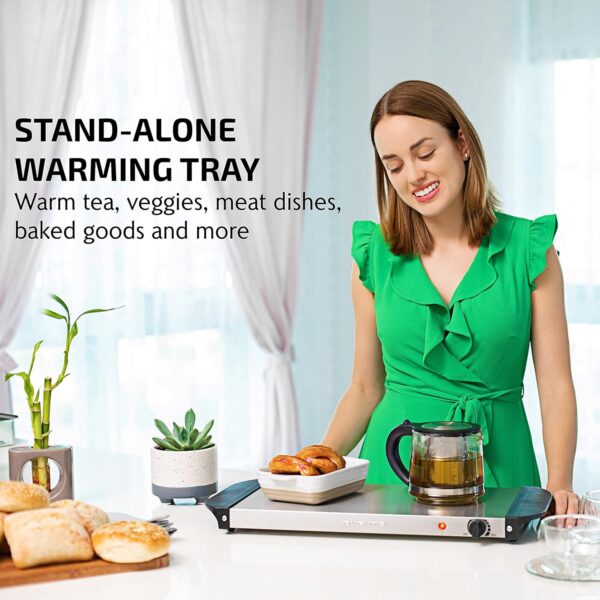 Ovente Electric Warming Tray