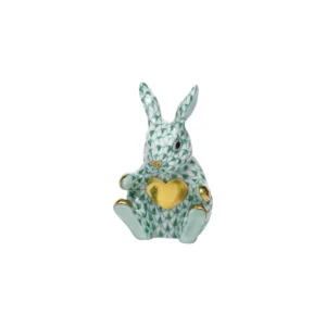 Herend Sweetheart Bunny - Green