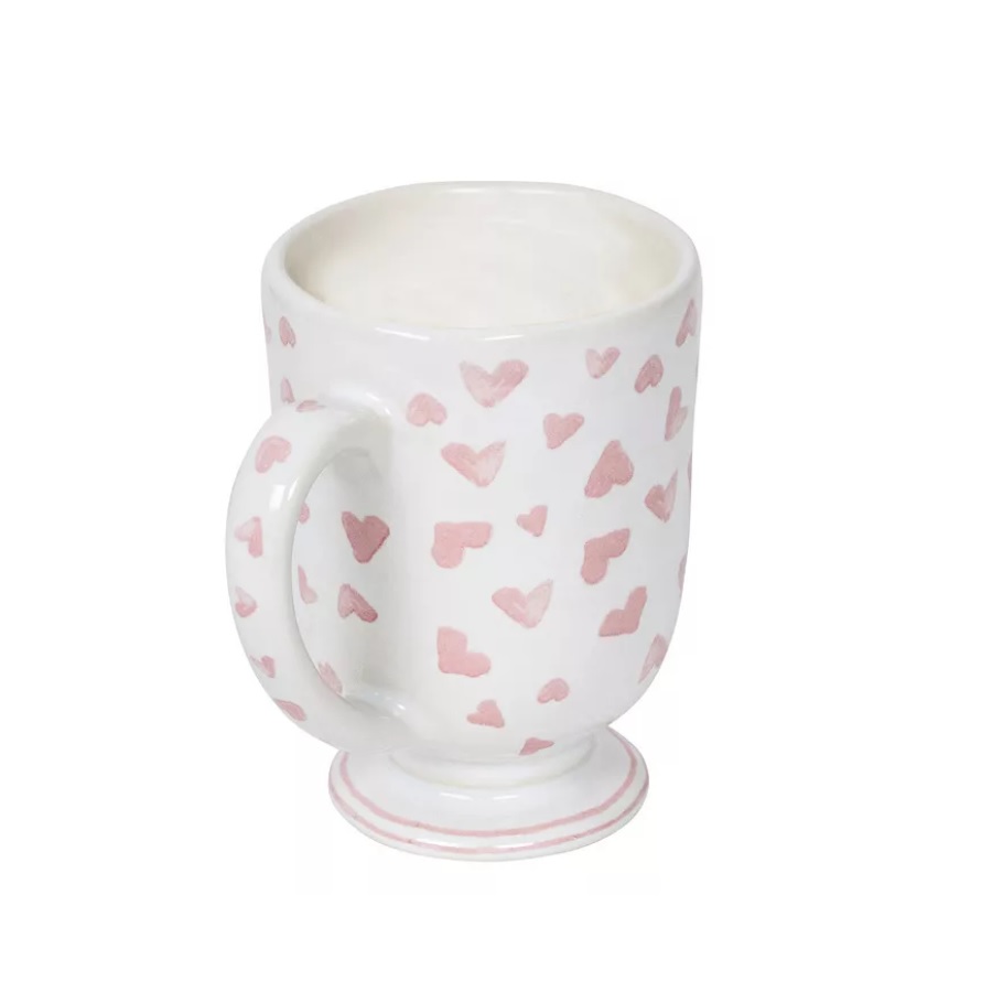 Juliska Love You More Mug - Pink Multi
