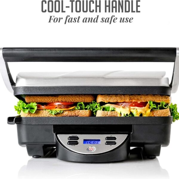 Electric Panini Press Sandwich Maker
