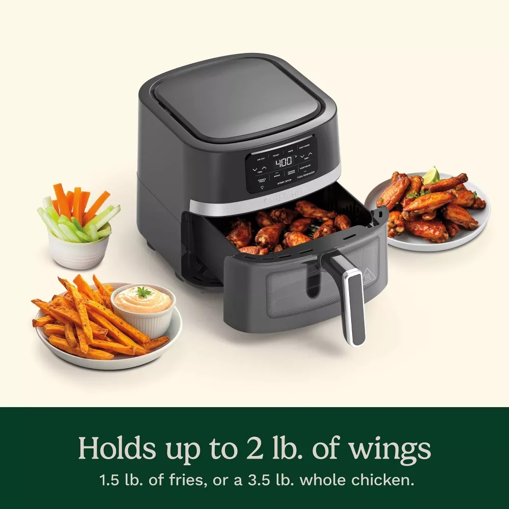 Cuisinart 4.5qt Basket Air Fryer - Black