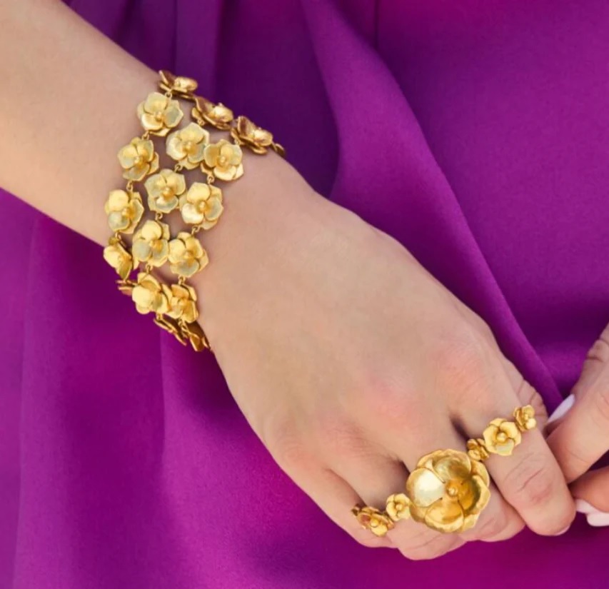 Julie Vos Bloom Bracelet