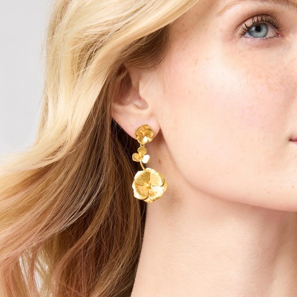 Julie Vos Bloom Tier Earrings