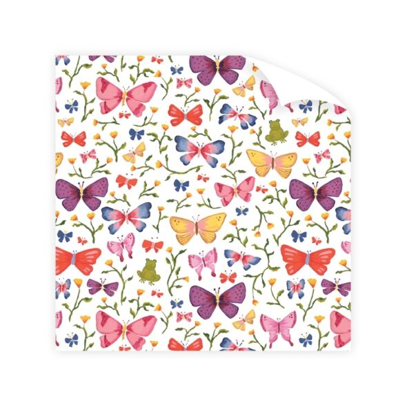 Butterfly Blooms Wrapping Paper Roll