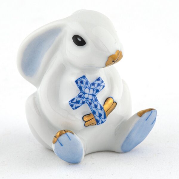 Herend Bunny With Cross
