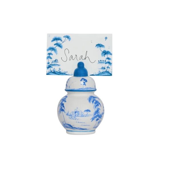 Juliska Country Estate Place Card Holder Set/4 - Delft Blue