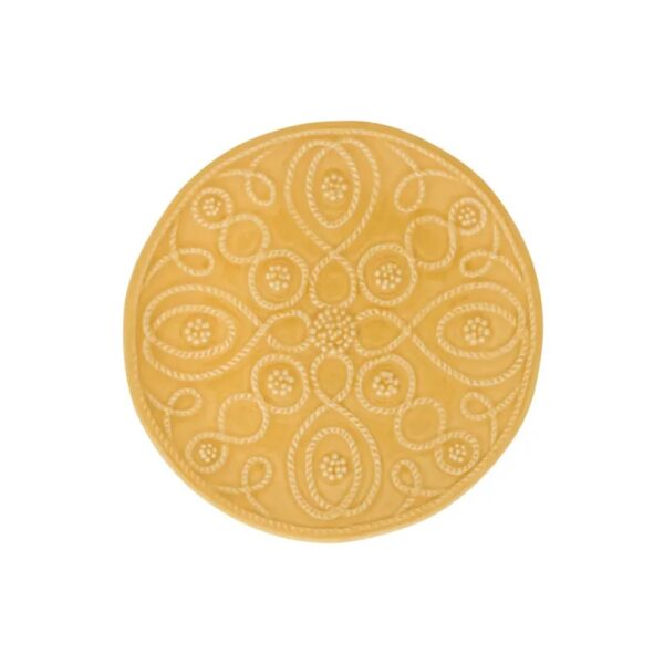Juliska Jardins Du Monde Side/Cocktail Plate Assorted Set/4 - Daffodil